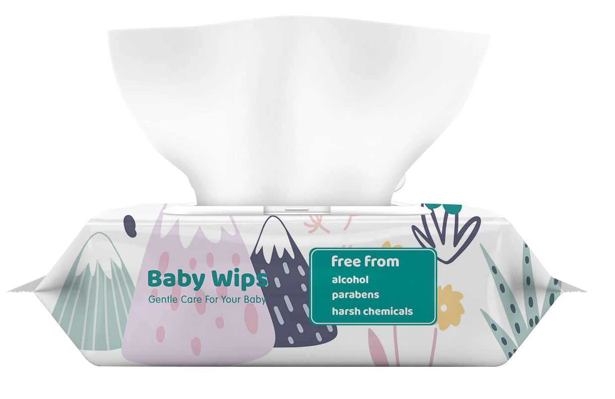 Sunfree Scented Baby Wet Wipes 80's x 3