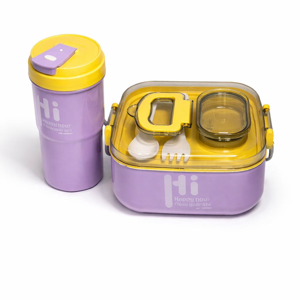 Kids Lunch Box with Cutlery