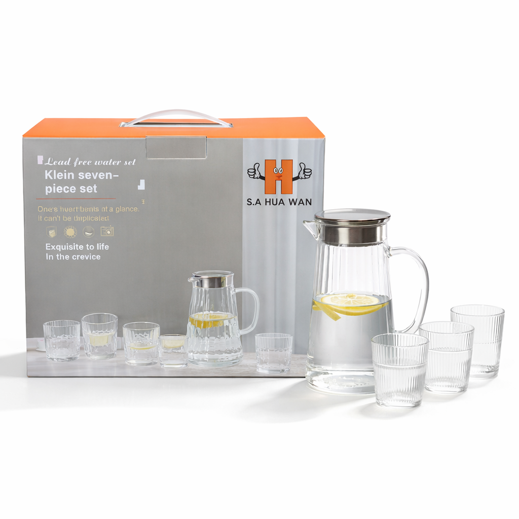 Bragg Vertical 7-Piece Glass Set