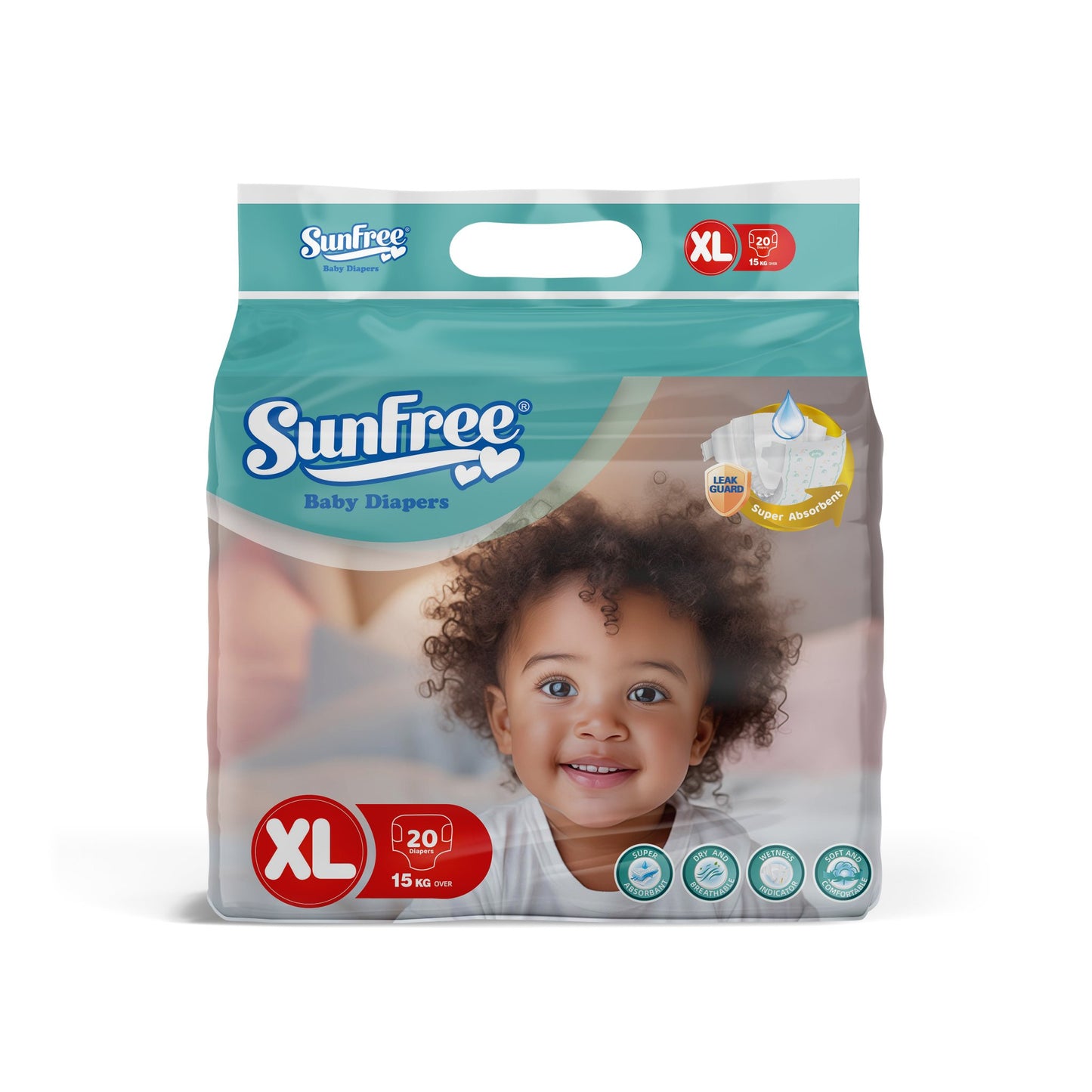 Sunfree Baby Diapers 20 Pack