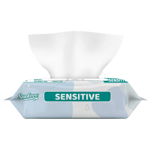 Sunfree Sensitive Baby Wipes 40's