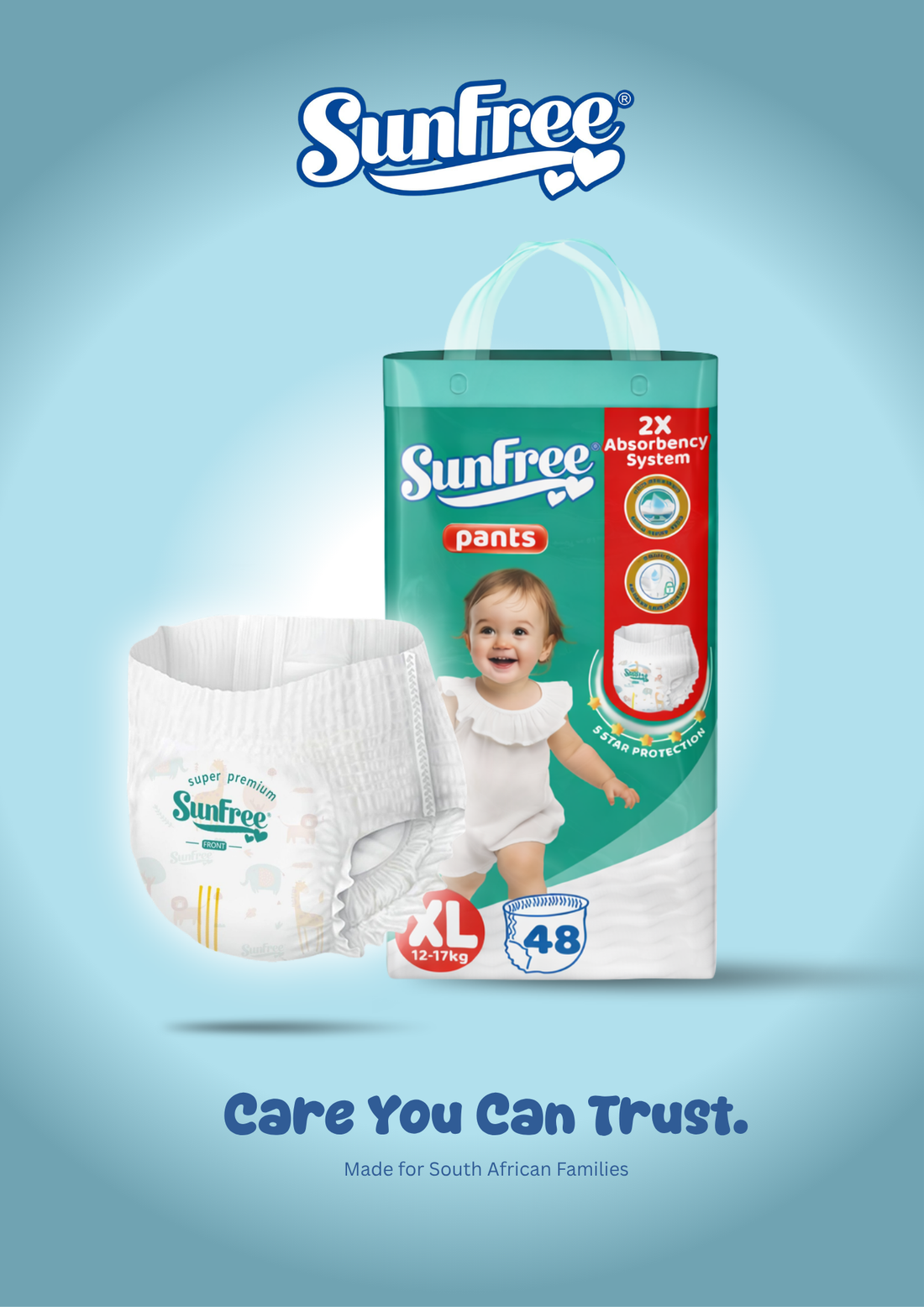 Sunfree: Redefining Everyday Care for Modern South African Families