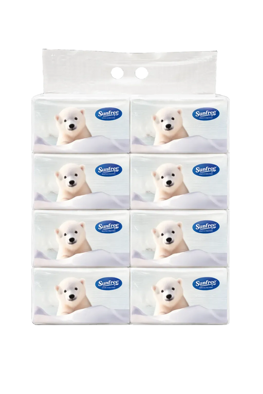 80 Sheets 4 Ply Tissues (8 x 80pcs)