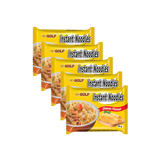 Golf instant noodles cheese flavour 5x65g