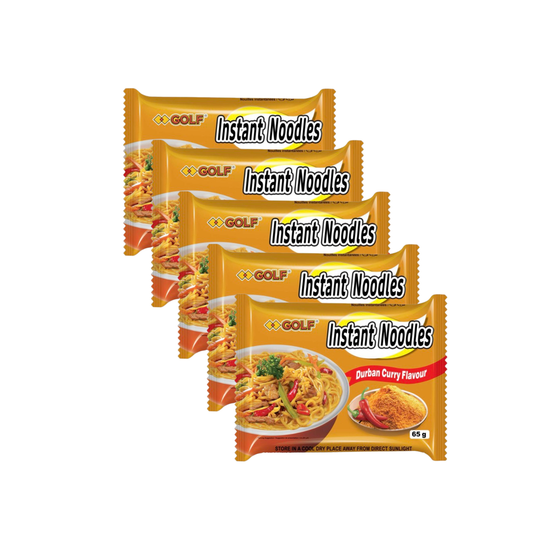 Golf instant noodles curry flavour 5x65g