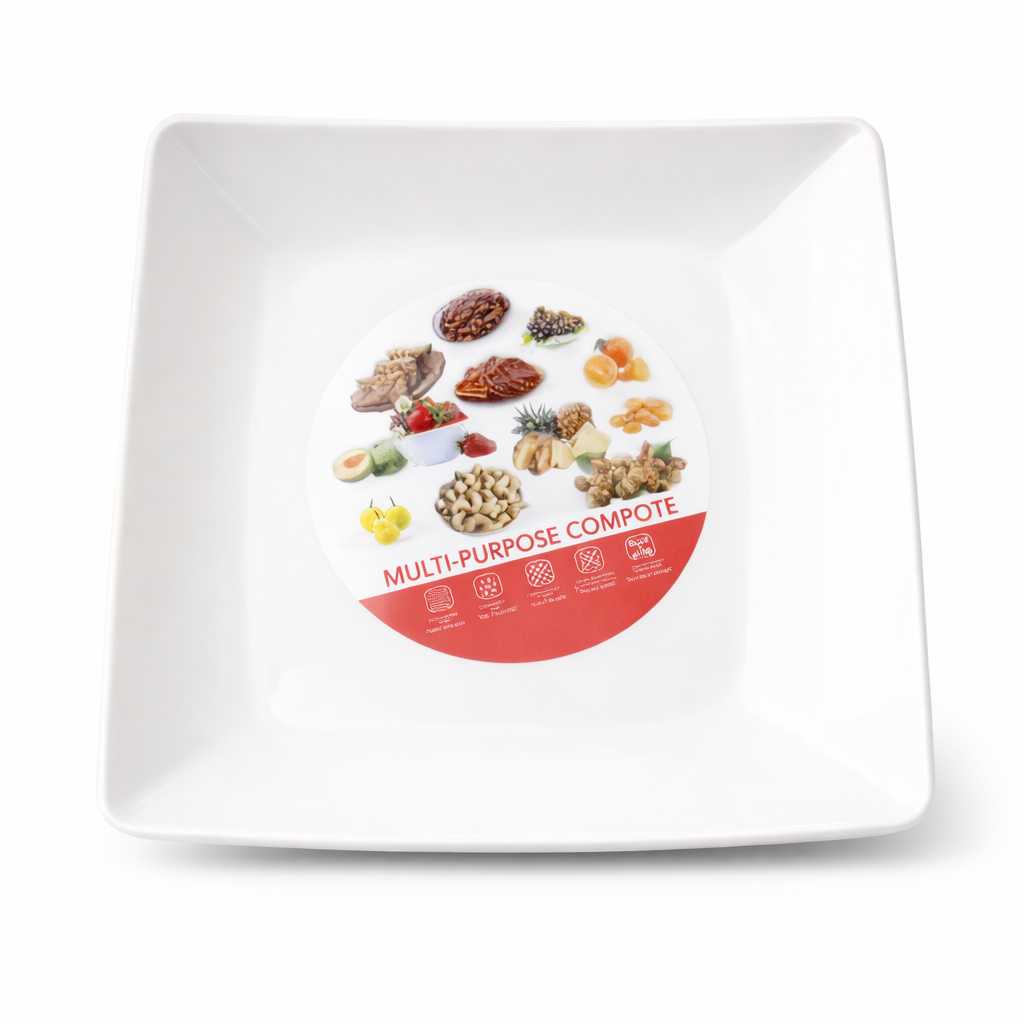 Multi-Purpose Square Serving Bowl