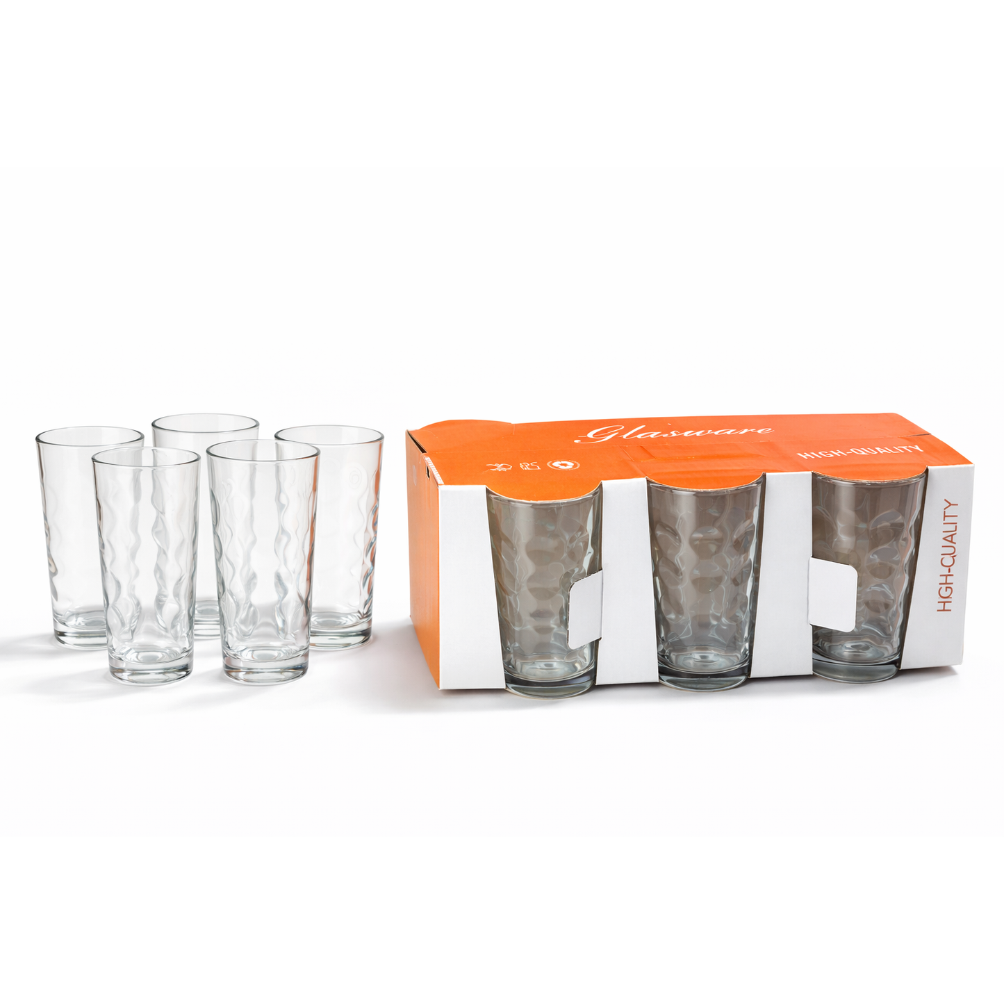 Wave Tall Glass Set