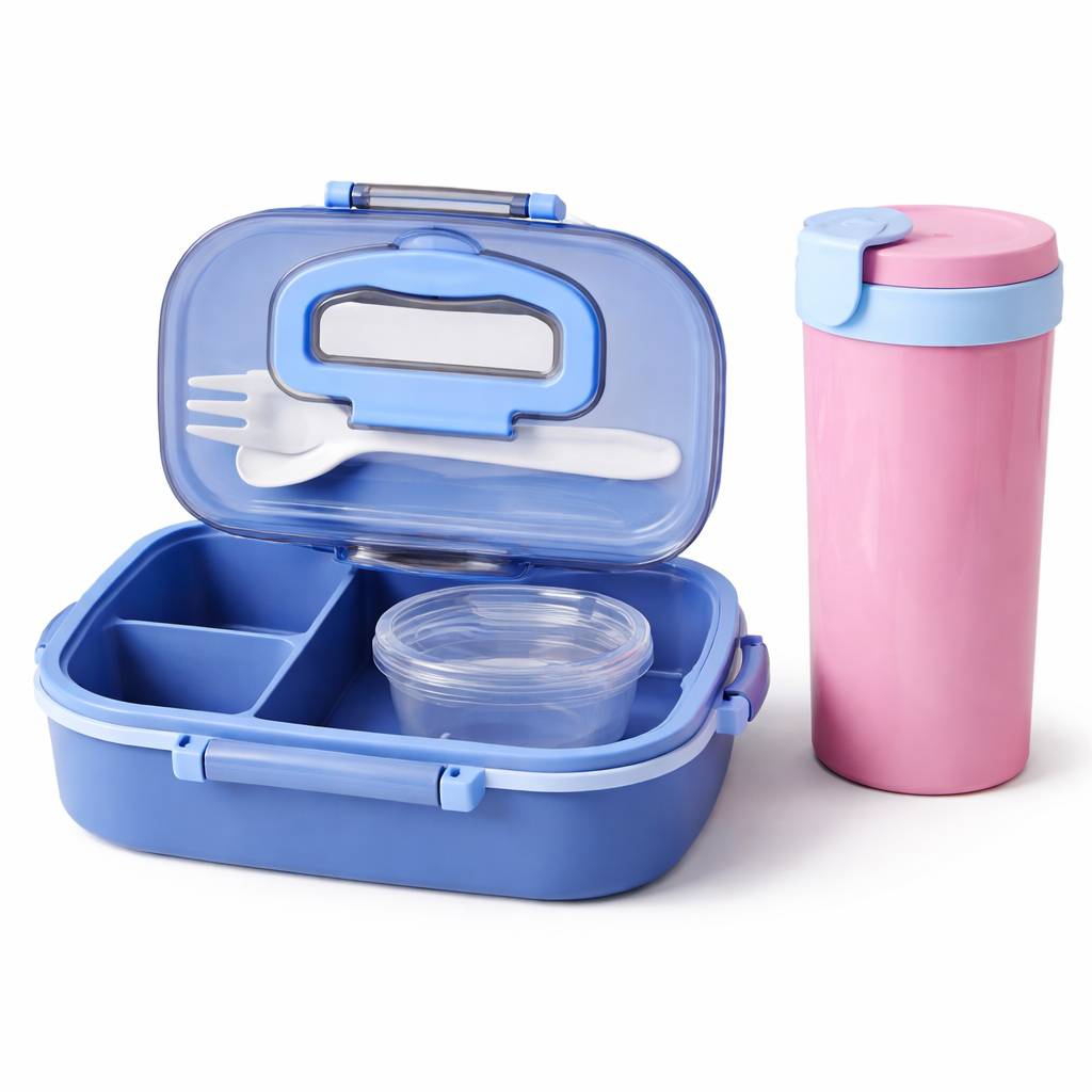 Kids Lunch Box with Cutlery