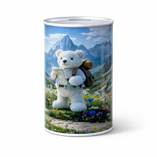 Decorative Storage Tin – Adventure Bear