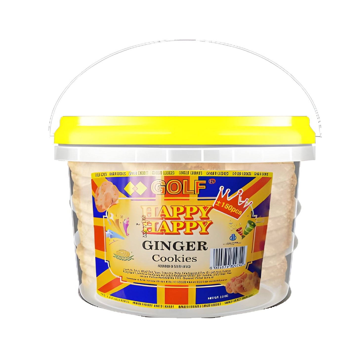 Golf Happy Happy Cookies 3kgs Ginger