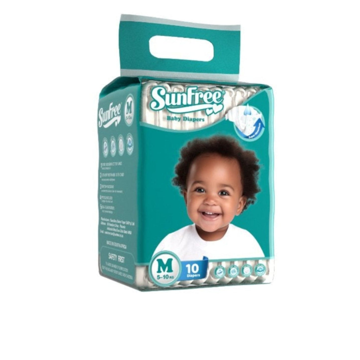 Sunfree Baby Diapers               10 Pack