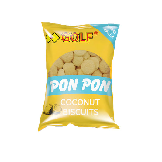 Golf Pon Pon Coconut Biscuits 500g