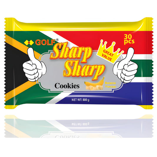 Golf Sharp Sharp Bannana Biscuits 800g