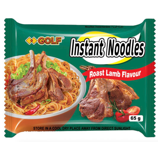 Golf instant noodles roast lamb flavour 5x65g